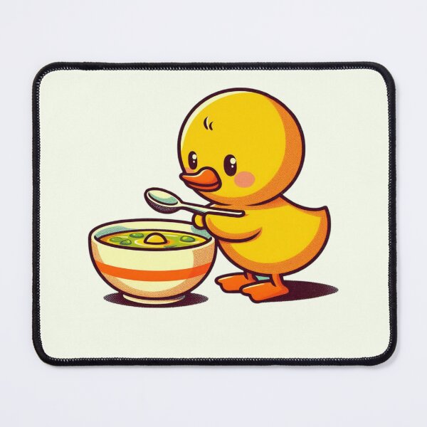 Item preview, Soupreme Duck, Cute Duck Having a Soup designed and sold by SnuggleSafari.