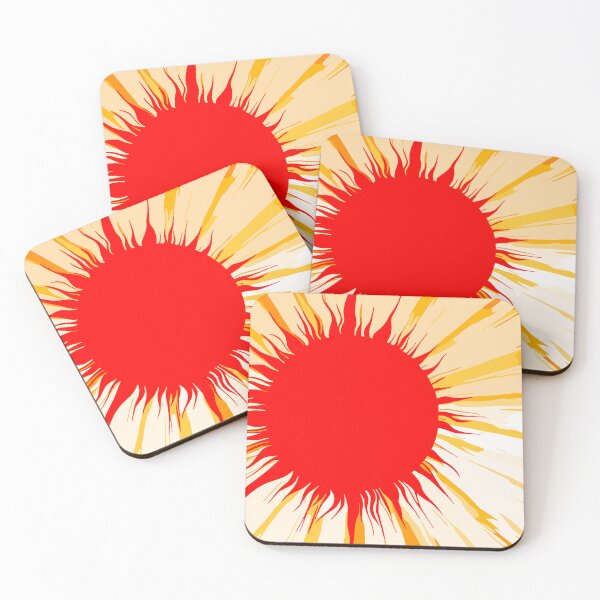 Item preview, Radiant Red Sun designed and sold by CharlieMakes.