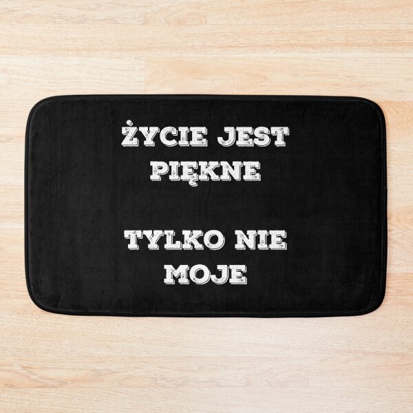 Item preview, Życie jest piękne tylko nie moje designed and sold by Diamaber.
