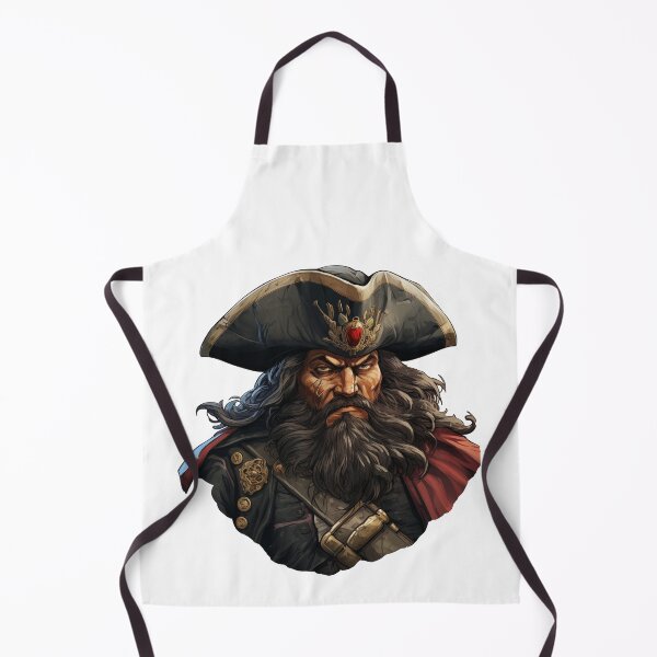 Item preview, Blackbeard, legendary pirate designed and sold by MidArtForge.