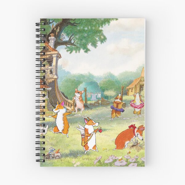 Artikelvorschau, Corgis im grünen Garten - ein altes Haus entworfen und verkauft von Clitus.