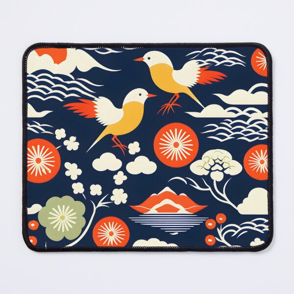 Item preview, Illustration , Far East Folk Art Inspired Design designed and sold by GPrint001.