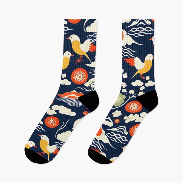 Item preview, Illustration , Far East Folk Art Inspired Design designed and sold by GPrint001.