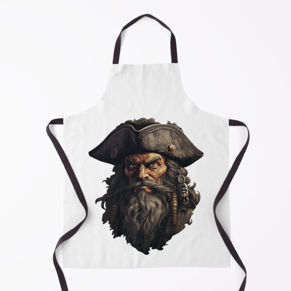 Item preview, Blackbeard, legendary pirate designed and sold by MidArtForge.