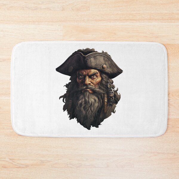 Item preview, Blackbeard, legendary pirate designed and sold by MidArtForge.