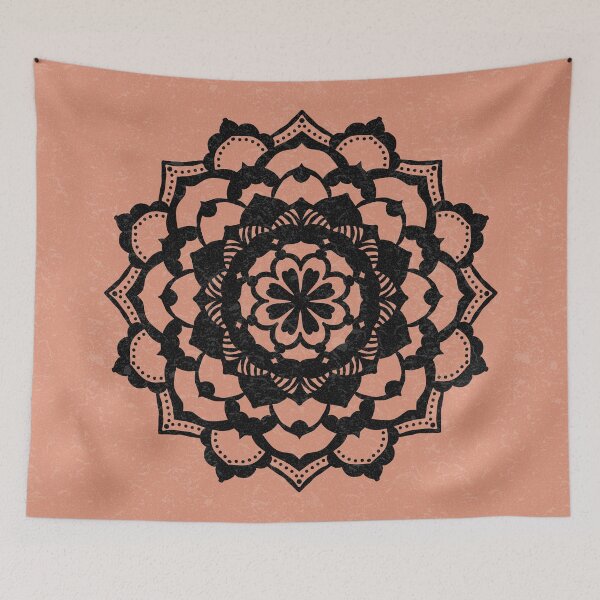 Item preview, Deva Mandala - Coral + Coal designed and sold by Irene Estelle.