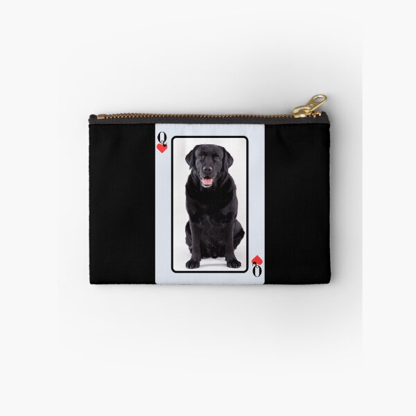 Item preview, Black Labrador Queen Of Hearts designed and sold by HighwayForSouls.