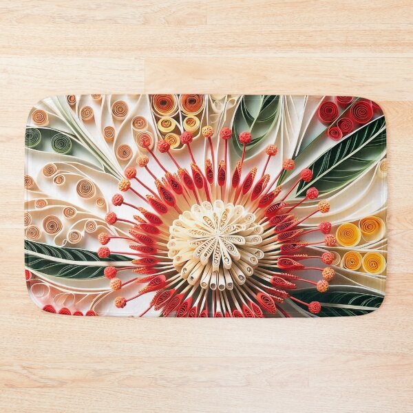 Item preview, Banksia Quilling Digital Australian Wildflower designed and sold by Rachael Taylor.