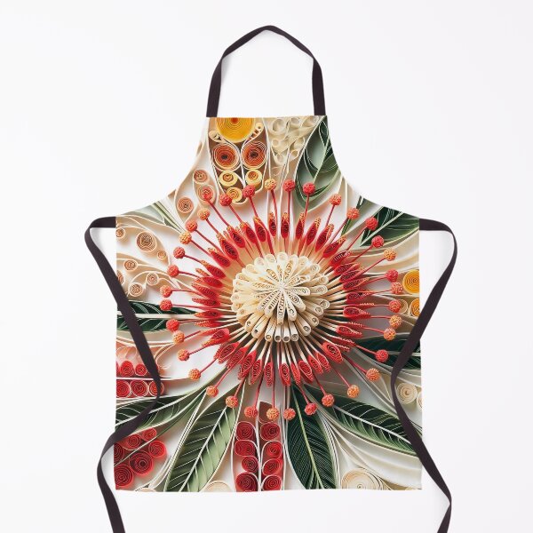 Item preview, Banksia Quilling Digital Australian Wildflower designed and sold by Rachael Taylor.
