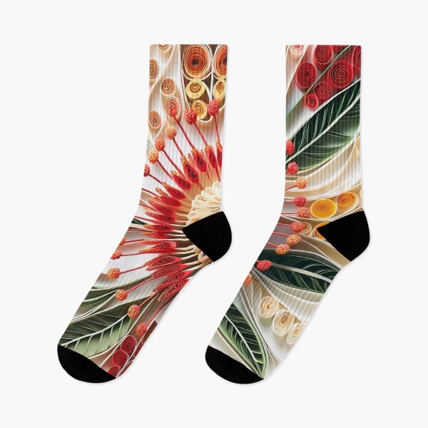 Item preview, Banksia Quilling Digital Australian Wildflower designed and sold by Rachael Taylor.