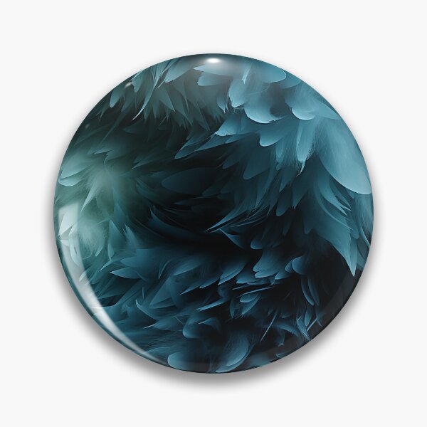 Item preview, Blue and Black Fuzzy Furry feathers (10) designed and sold by Reichcorp.