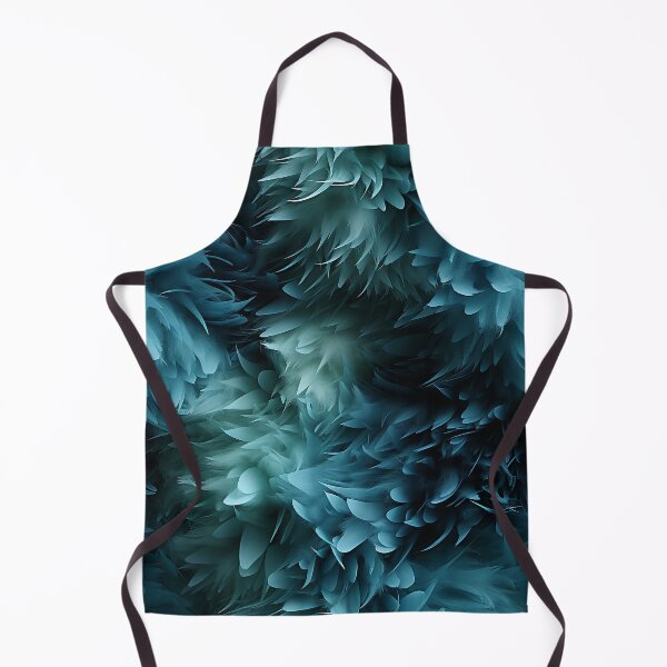 Item preview, Blue and Black Fuzzy Furry feathers (10) designed and sold by Reichcorp.