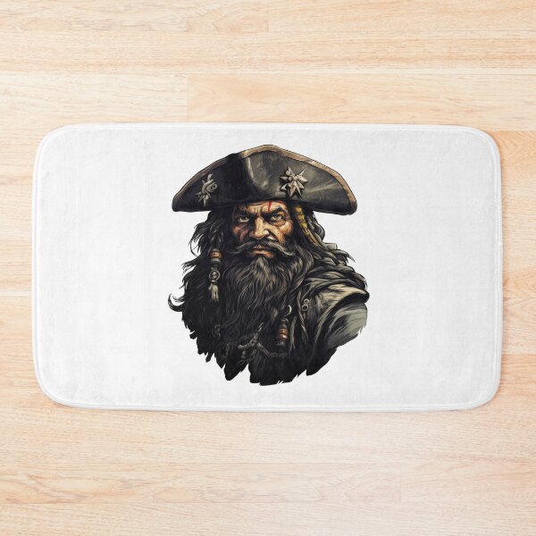 Item preview, Blackbeard, legendary pirate designed and sold by MidArtForge.