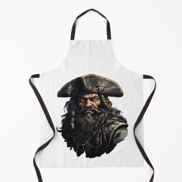 Item preview, Blackbeard, legendary pirate designed and sold by MidArtForge.