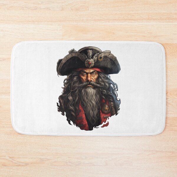 Item preview, Blackbeard, legendary pirate designed and sold by MidArtForge.
