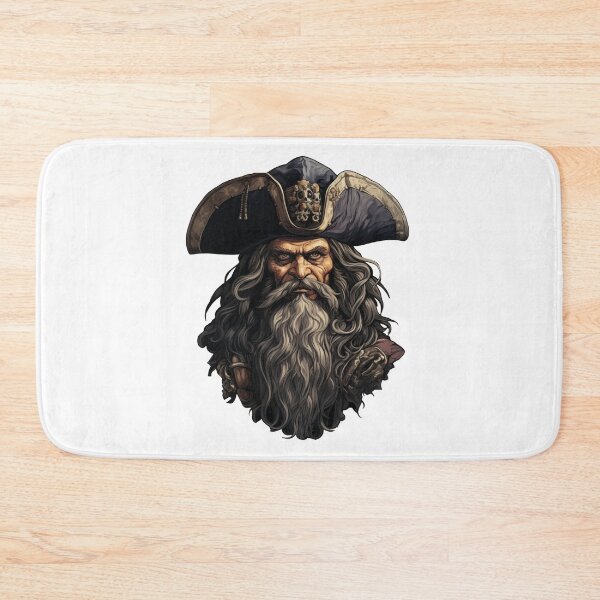 Item preview, Blackbeard, legendary pirate designed and sold by MidArtForge.