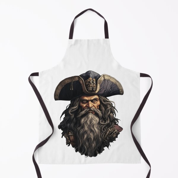 Item preview, Blackbeard, legendary pirate designed and sold by MidArtForge.