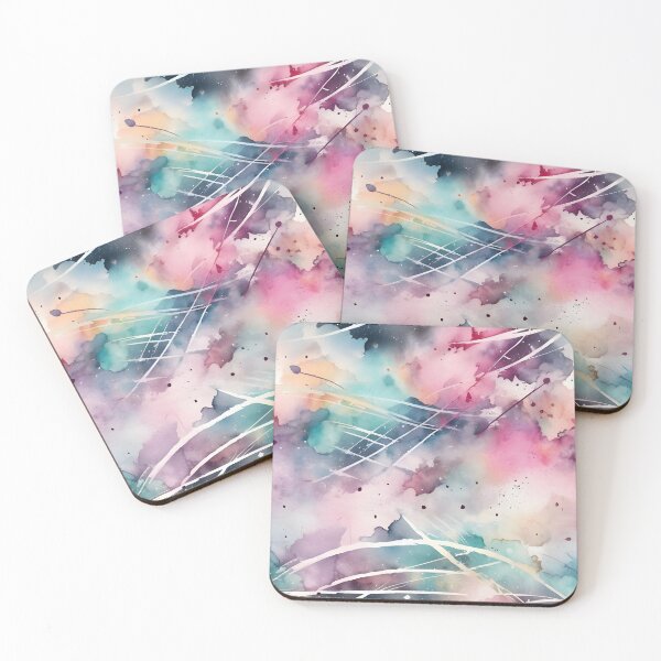 Item preview, Dreamy pastel galaxy abstract pattern designed and sold by Naturitude.