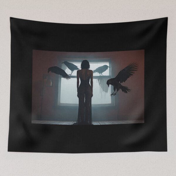 Item preview, Elegant gorgeous Raven woman designed and sold by Fantasymachine.