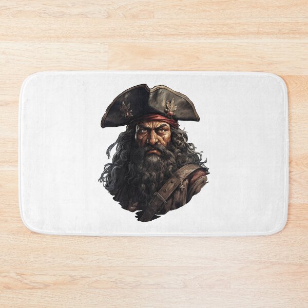 Item preview, Blackbeard, legendary pirate designed and sold by MidArtForge.