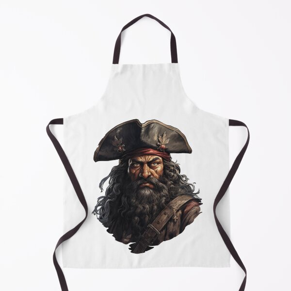 Item preview, Blackbeard, legendary pirate designed and sold by MidArtForge.