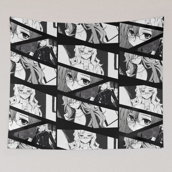 Item preview, Moeka Kiryu Manga Panel Design designed and sold by Wafusaurus.