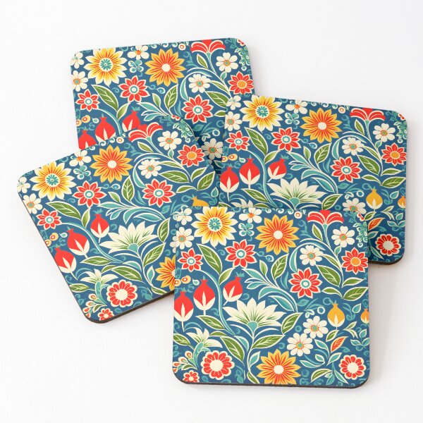 Item preview, Illustration , Colorful Summer Flowers designed and sold by GPrint001.