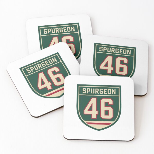 Item preview, Jared Spurgeon Minnesota #46 emblem designed and sold by Tarroi.