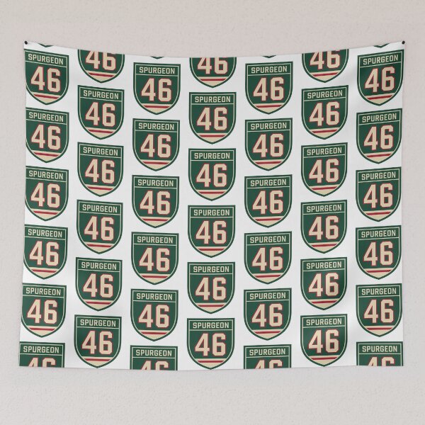 Item preview, Jared Spurgeon Minnesota #46 emblem designed and sold by Tarroi.