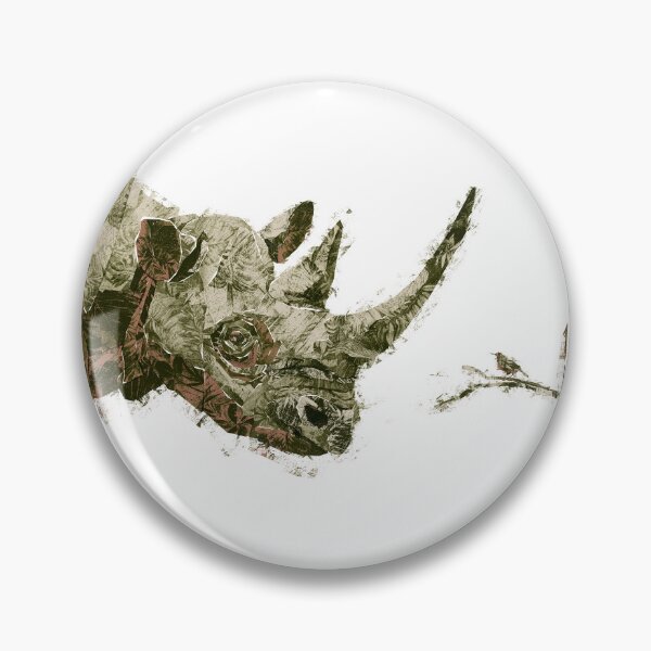Item preview, Rhinoceros designed and sold by urbanegecko.