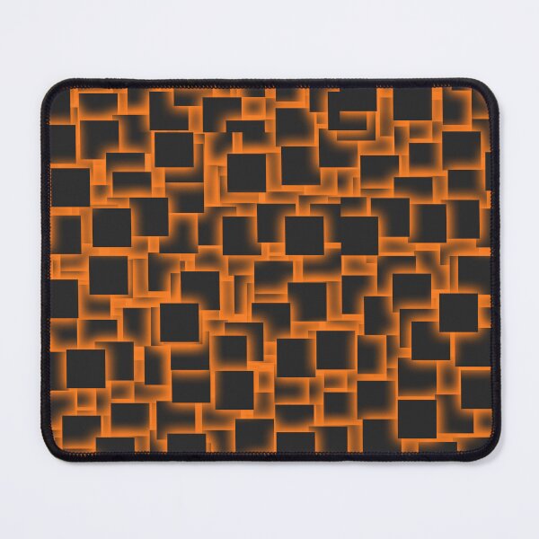 Item preview, 3d squares on glowing peach backdrop designed and sold by GeoffBeattie.
