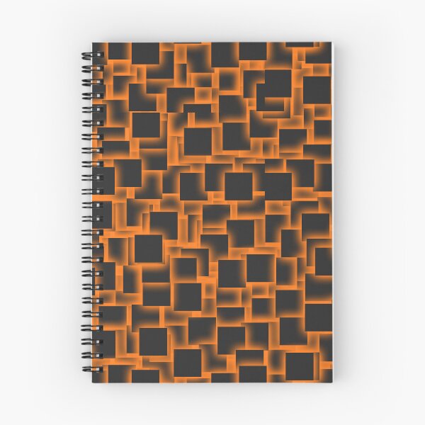 Item preview, 3d squares on glowing peach backdrop designed and sold by GeoffBeattie.