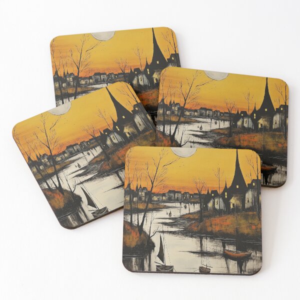 Item preview, Darling river travel vintage colorful anime graphics designed and sold by wonderfulpark.