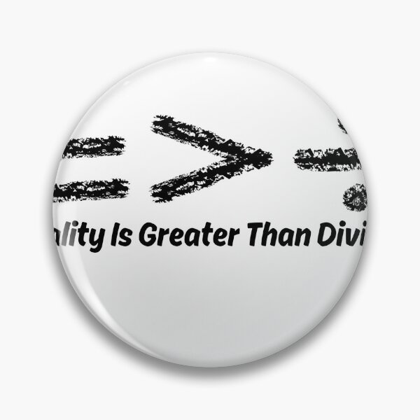Item preview, Equality is greater then division  designed and sold by Funky  Fibers.