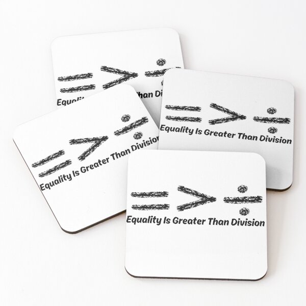 Item preview, Equality is greater then division  designed and sold by Funky  Fibers.