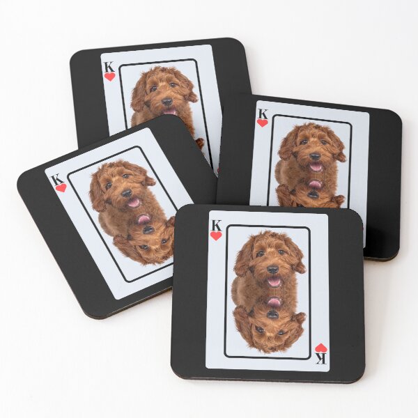 Item preview, Labradoodle King Of Hearts designed and sold by HighwayForSouls.