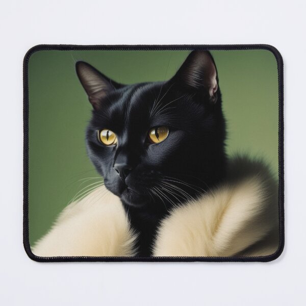 Item preview, Anthropomorphic Cat Collection - Domestic Shorthair #27 Black Cat designed and sold by elektronen.