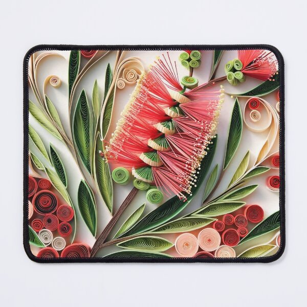 Item preview, Bottlebrush  Quilling Digital Australian Wildflower designed and sold by Rachael Taylor.