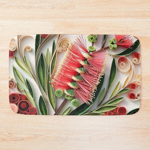 Item preview, Bottlebrush  Quilling Digital Australian Wildflower designed and sold by Rachael Taylor.