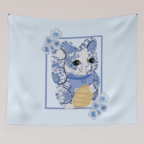 Item preview, Porcelain beckoning cat designed and sold by Burn0ut.