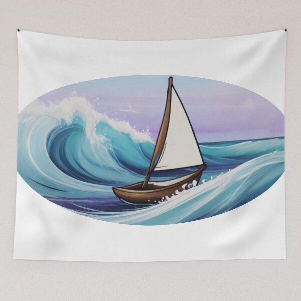 Item preview, Sailboat Horizon (348) designed and sold by WASjourney.