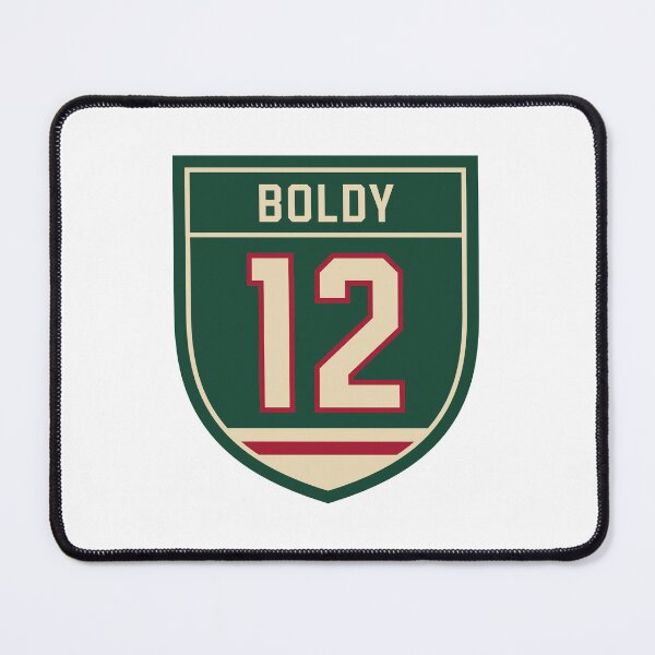 Item preview, Matt Boldy #12 emblem designed and sold by Tarroi.