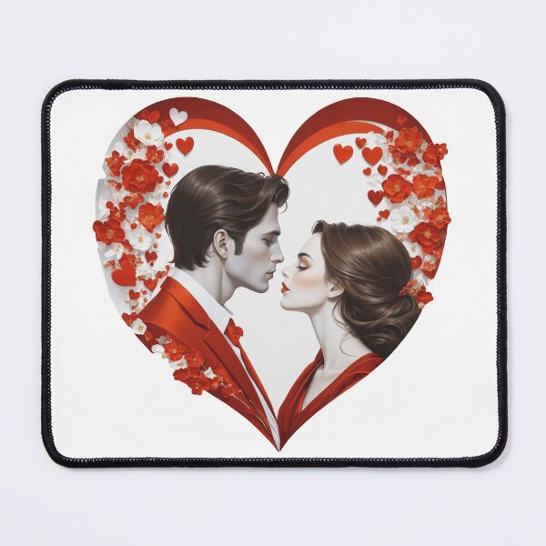Item preview, Express Love ( heart ) With couple on Valentine's Day designed and sold by adhisin.