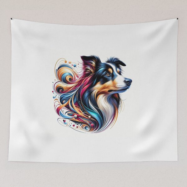 Item preview, Collie Speed and Wisdom designed and sold by ArtemioVisions.