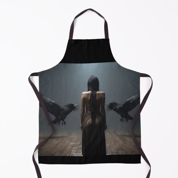 Item preview, Elegant gorgeous Raven woman designed and sold by Fantasymachine.