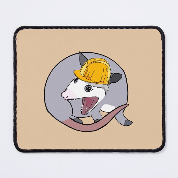 Item preview, Construction Possum designed and sold by AlysShittyArt.