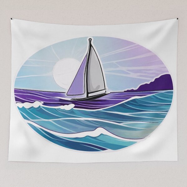 Item preview, Sailboat Horizon (351) designed and sold by WASjourney.