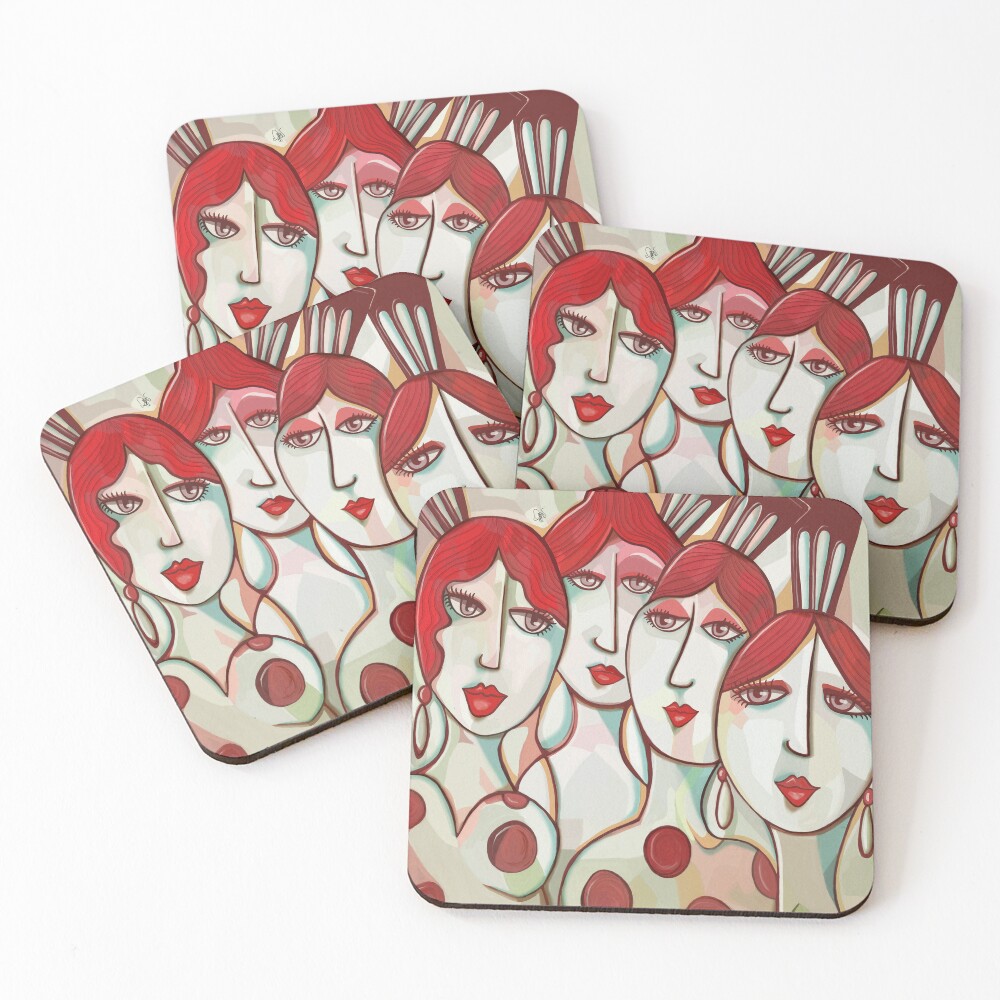 Item preview, Coasters (Set of 4) designed and sold by RaffyTonelli.