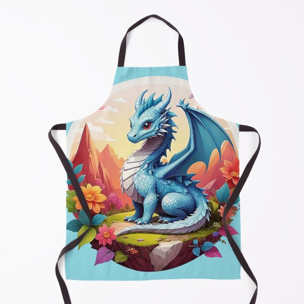 Item preview, Dragon's Rest: Sublime Ice Blue in a mountain landscape designed and sold by Minpadesign.