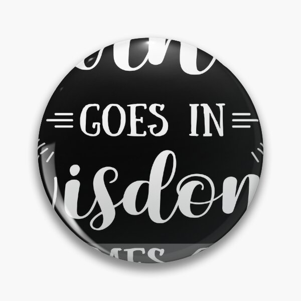 Item preview, WINE GOES IN WISDOM COMES OUT designed and sold by Funky  Fibers.